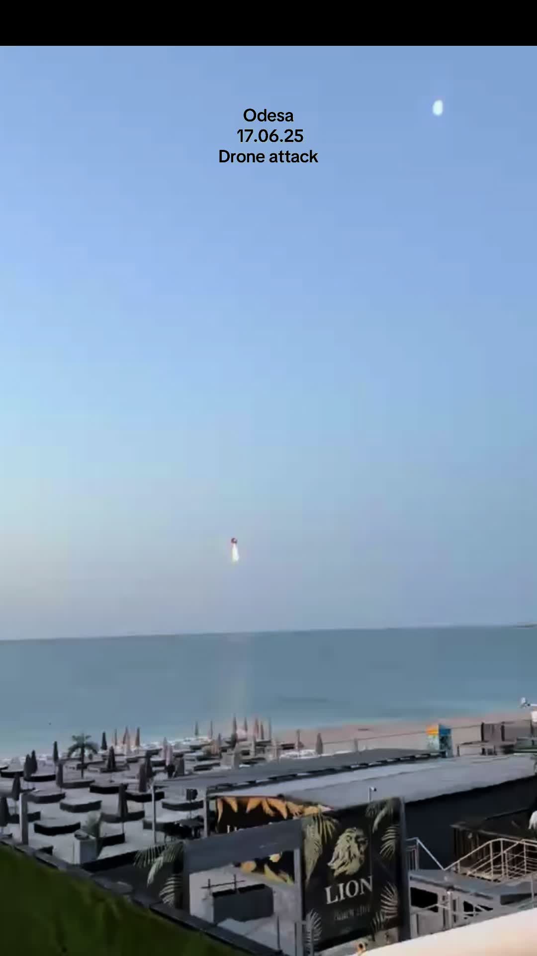 Attaque de drone sur Odesa