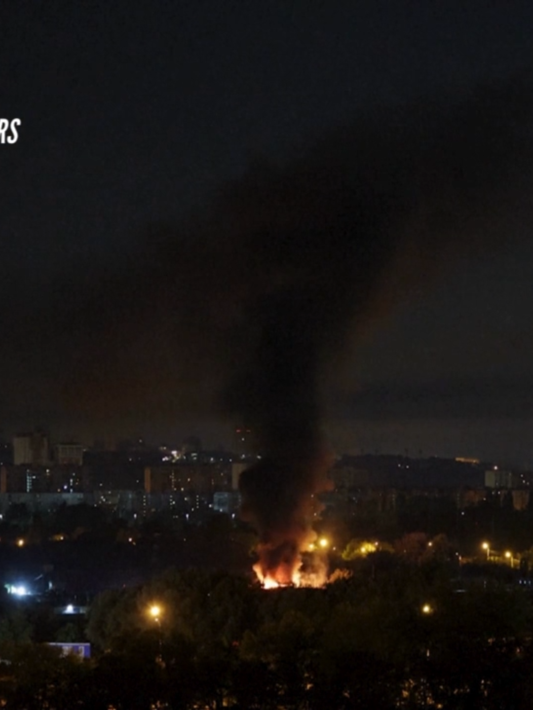 Les drones et les missiles russes ont renvoyé dans la capitale ukrainienne de Kiev dès le début