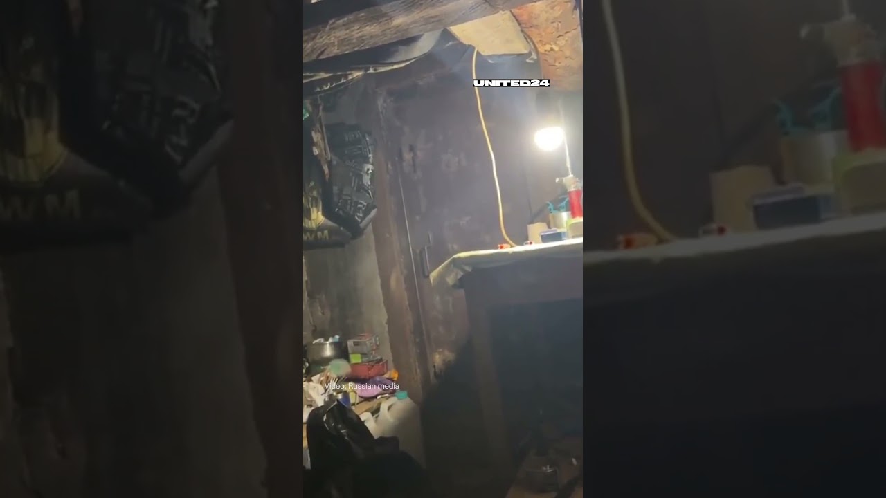 Ukrainian FPV Drone With Delayed Detonation Attacks Russian Dugout #warinukraine #drone