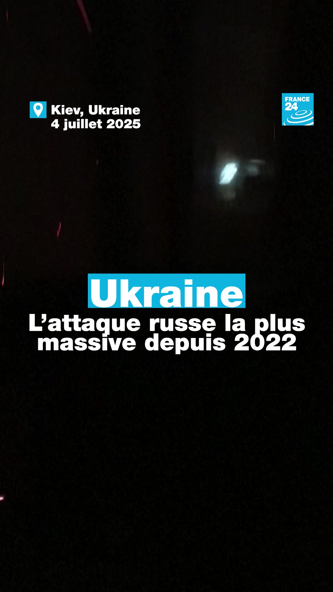 L’ a été la cible dans la nuit de jeudi à vendredi de l’attaque de drones russe