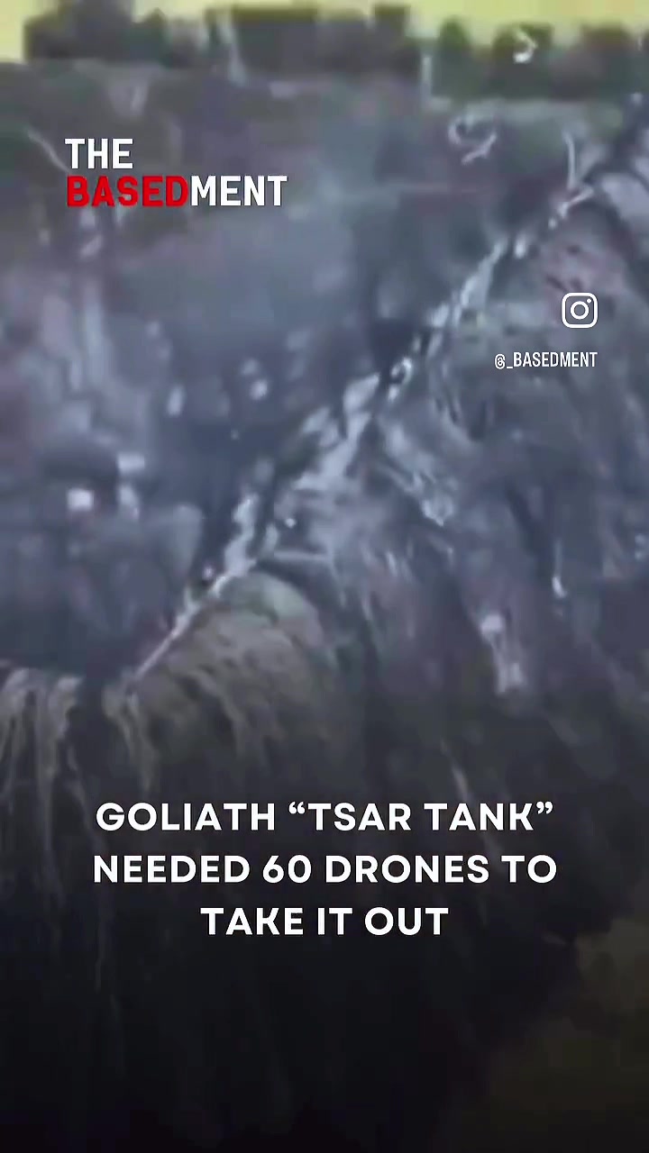 L'Ukraine détruit le «réservoir de tsar» russe près de Toretsk en utilisant 60 drones FPV un de R