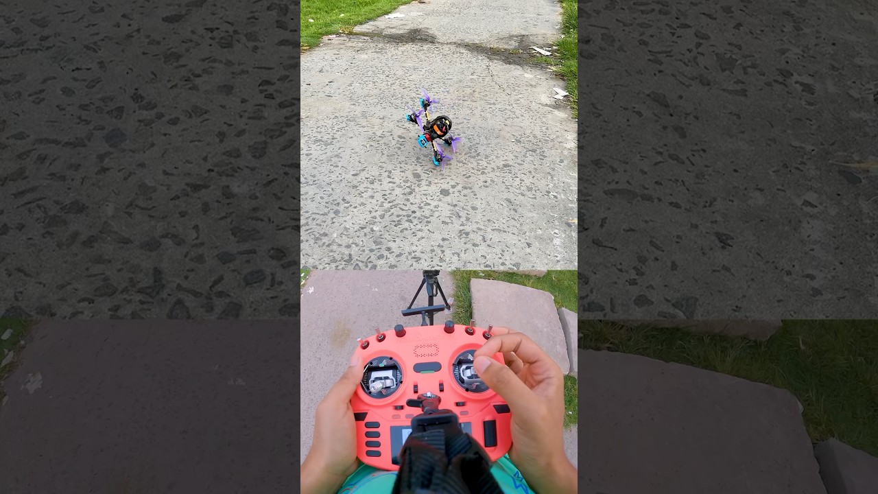 Flip over after crash | #FPV #FPVDrone #Drone