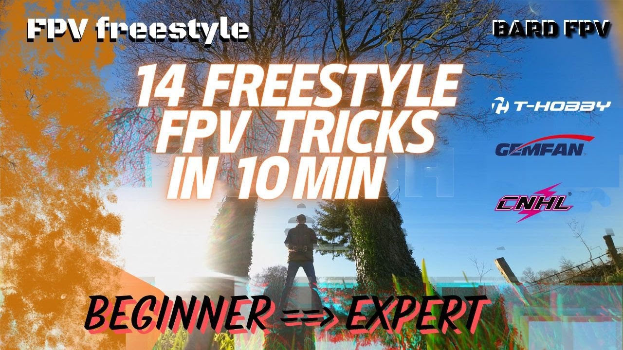 Fpv Freestyle - 14 TRICKS IN 10 min