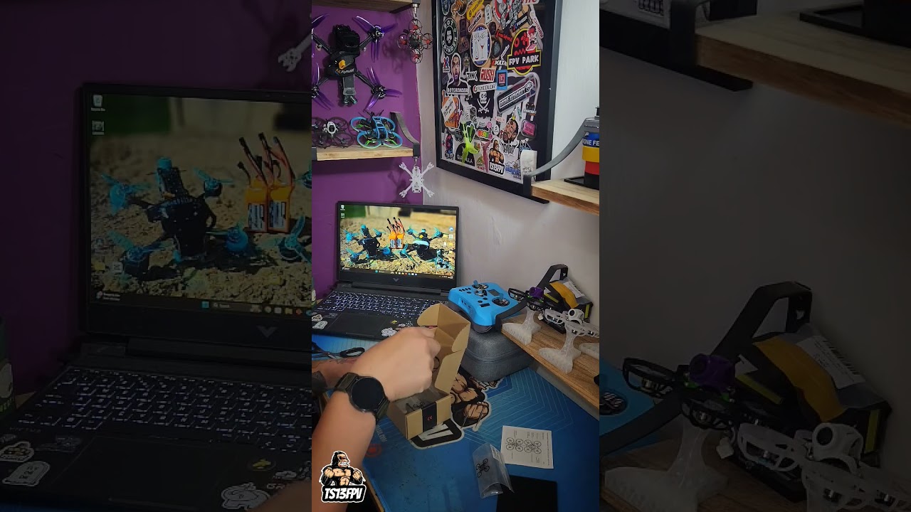 Unboxing the @NewBeeDrones hummingbird race spec v2