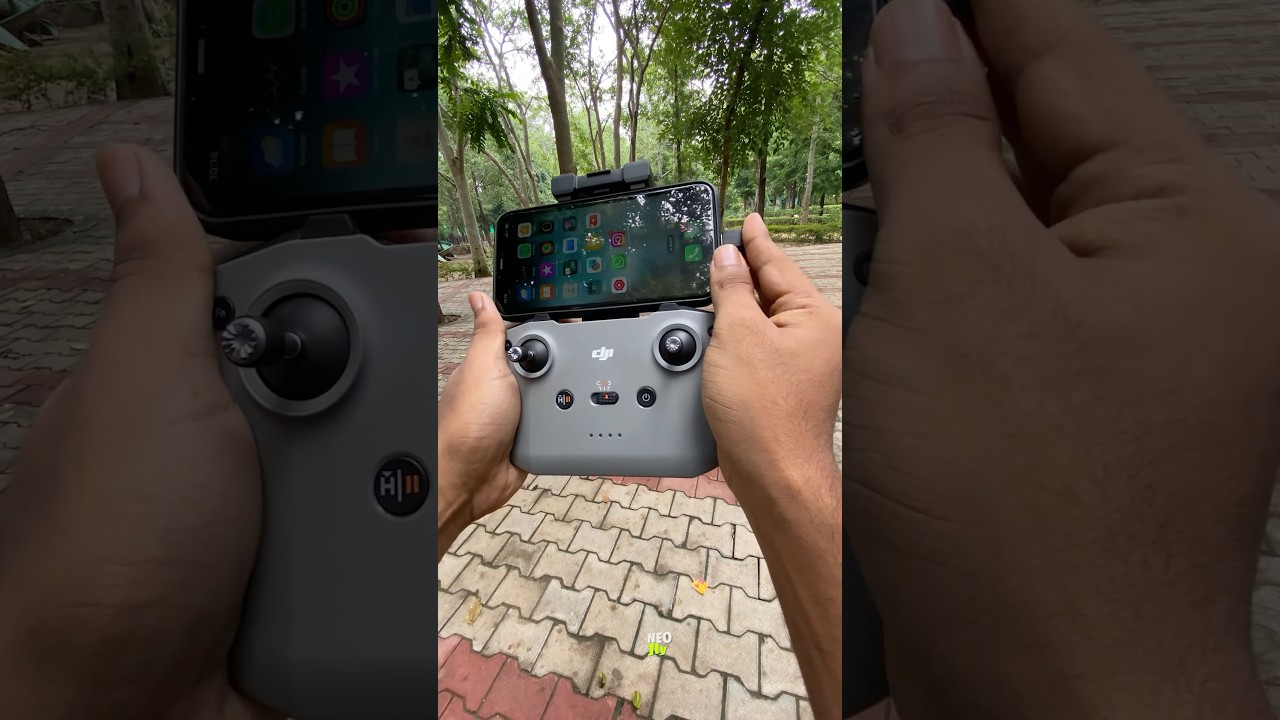🔥NEO DRONE CONTROLLER FULL SETUP LIKE A PRO #shorts #dji #drone