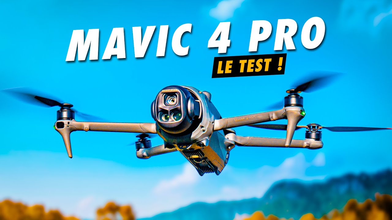 Test du DJI MAVIC 4 PRO : Le nouveau drone référence
