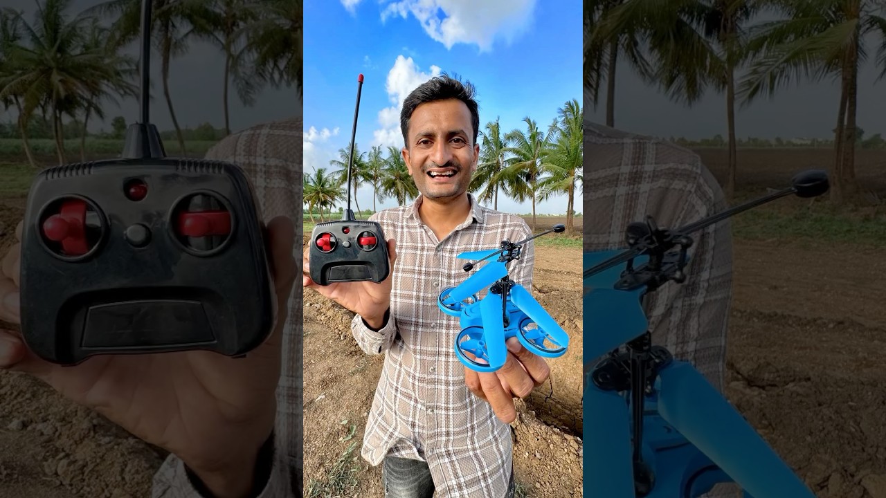 Unboxing remote control drone | drone flying