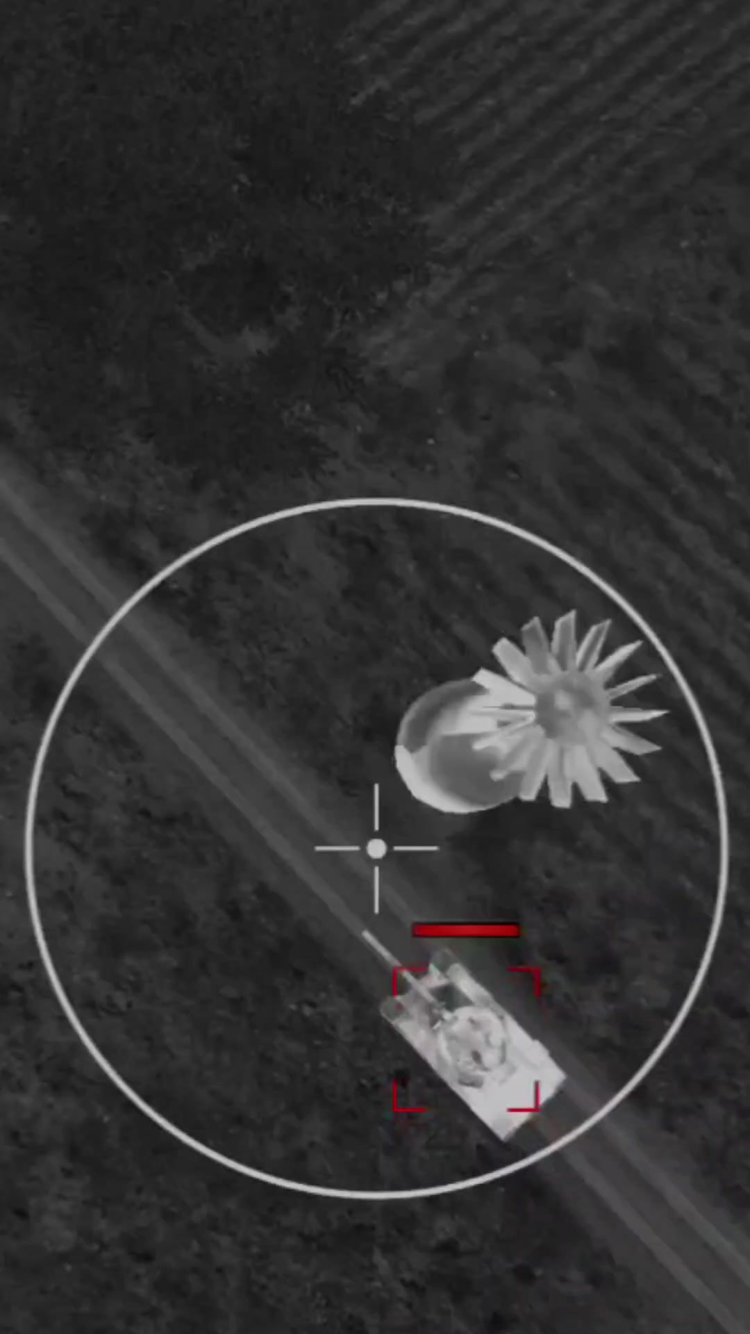 Deux chars détruits par un petit drone tueur