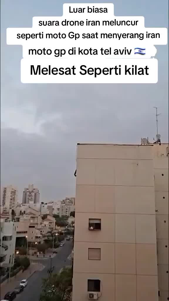 L'incroyable drone de l'Iran a tiré comme la foudre lors de l'attaque de l'Iran