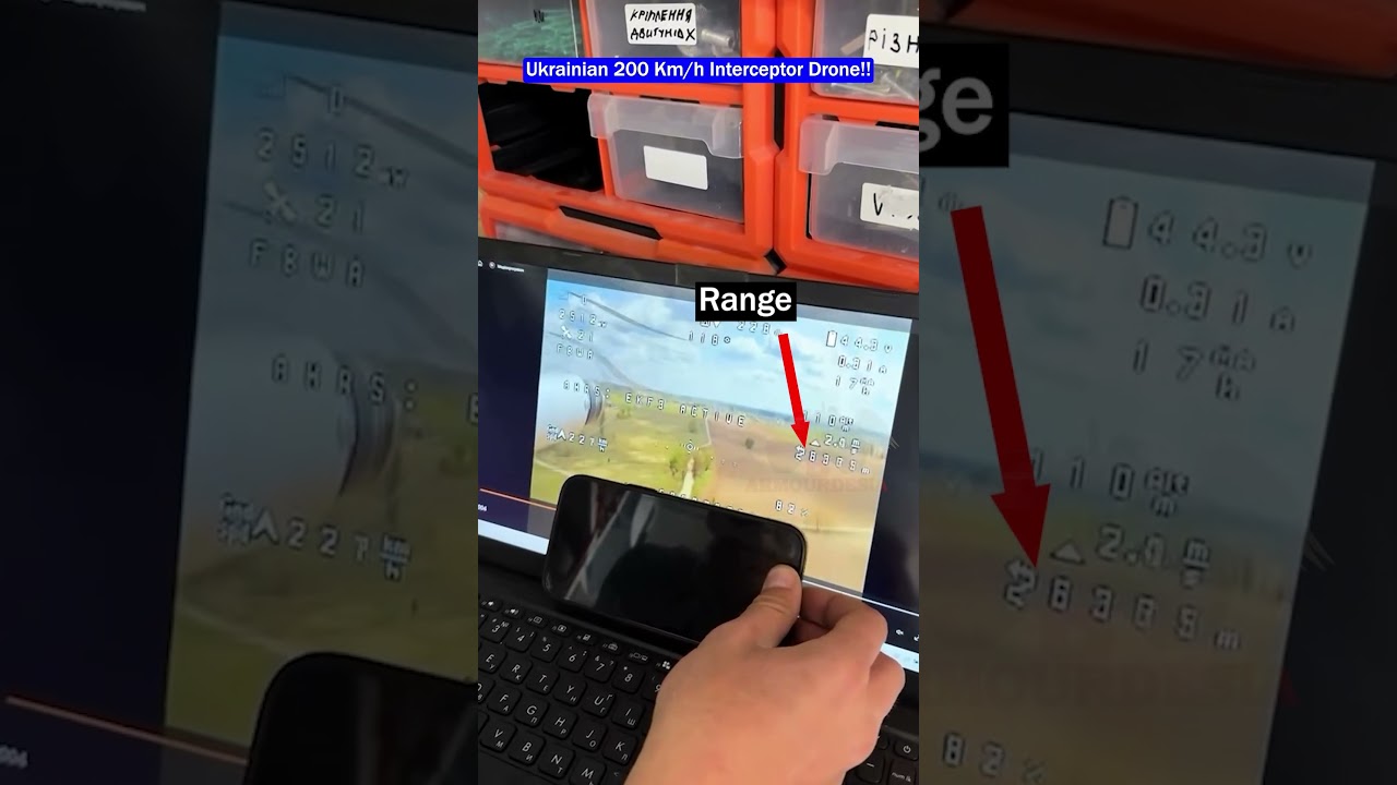 Insane Speed! Ukrainian Interceptor Drone Takes Down Threat