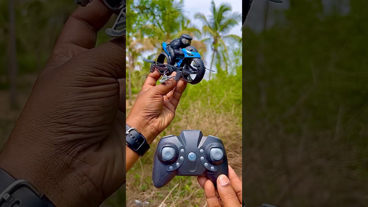 2.4Ghz Remote Control Flying Motorcycles Drone Unboxing #bike #drone #asmr #shorts #redkashshorts
