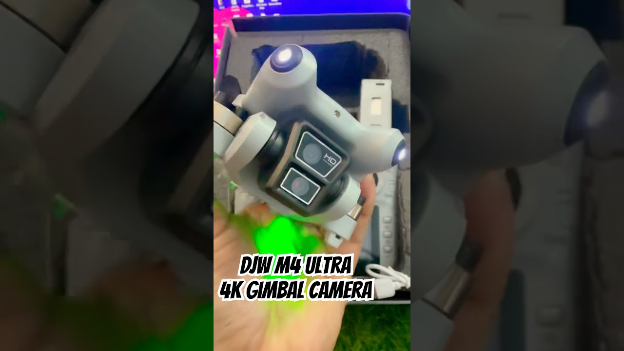 DJW M4 Ultra 4K Gimbal Camera Remote Display Drone #shorts #ytshorts #youtubeshorts