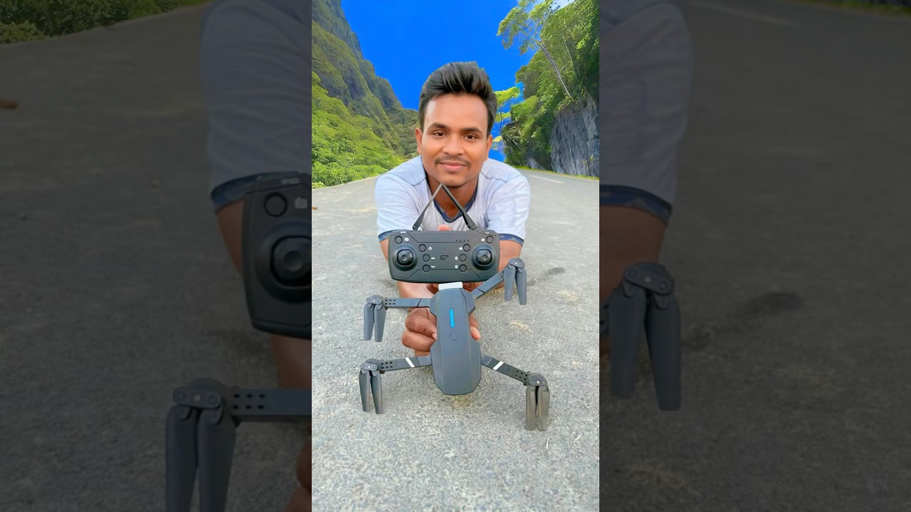 E88 Drone Camera unboxing & testing ￼