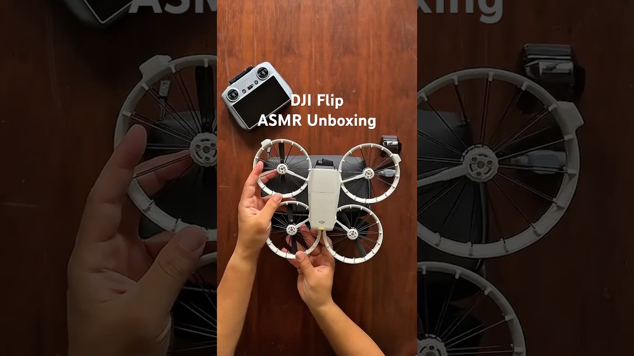 Haven’t Tried the DJI Flip Yet? INSANE Drone Camera Unboxing + First Look!🔥🤩