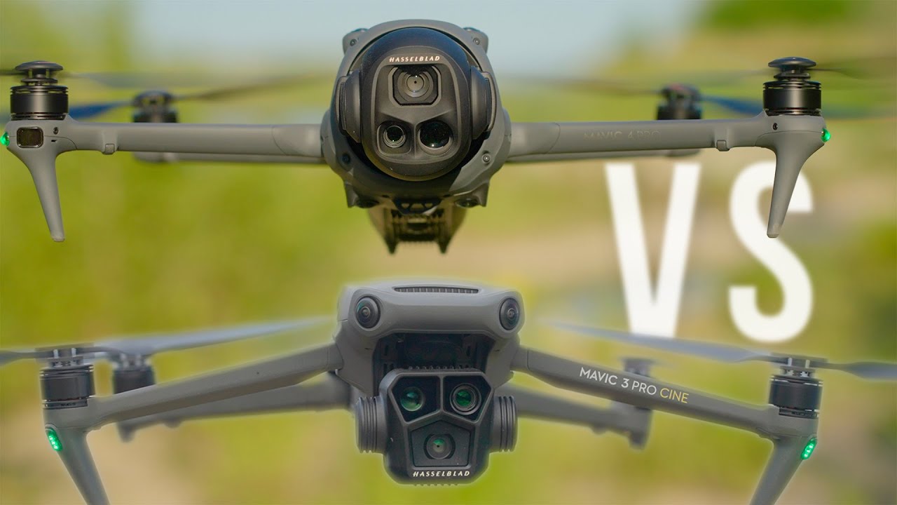 Test comparatif du DJI Mavic 4 Pro vs Mavic 3 Pro
