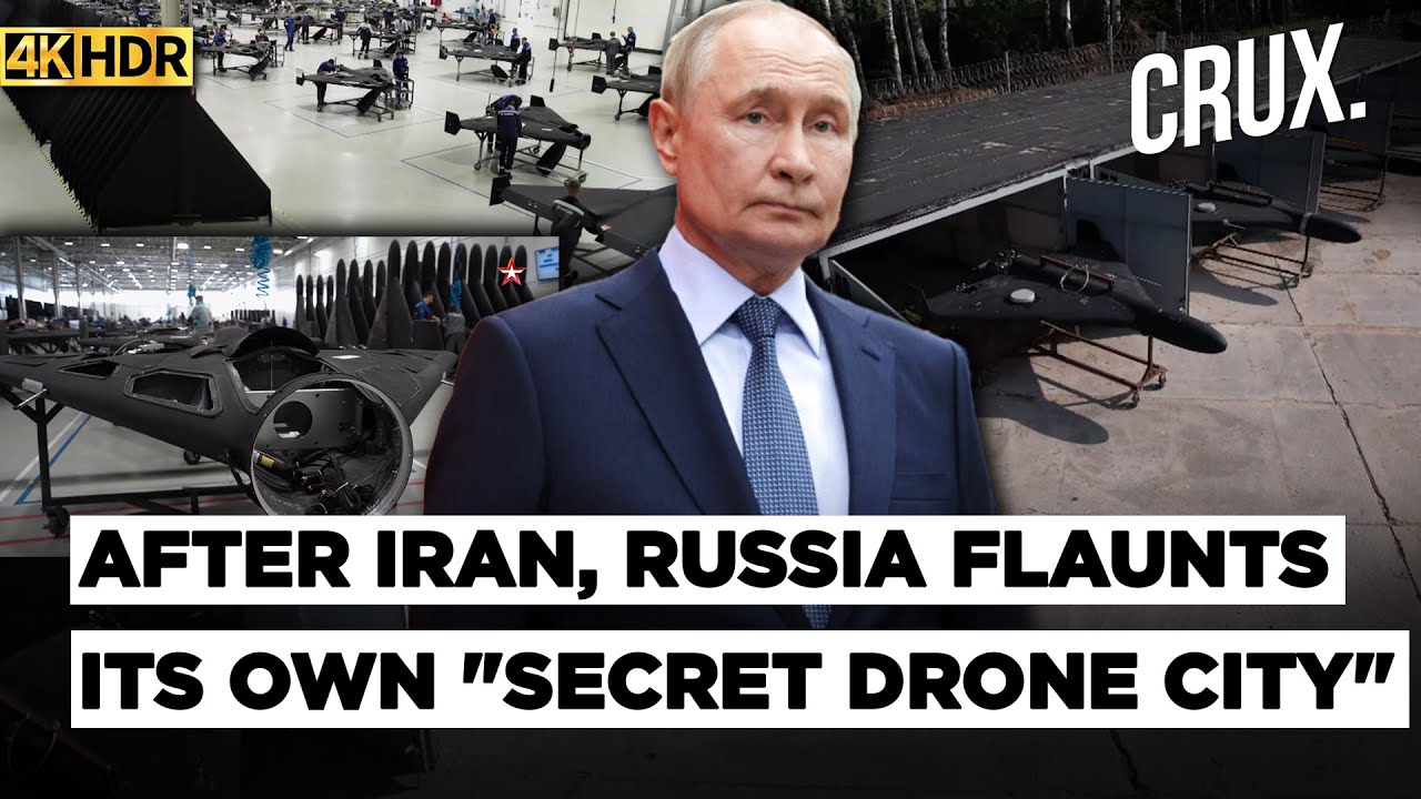 "Nine Times More Gerans..." Russia Shows "World's Largest And Most Secret" Drone Factory | 4k