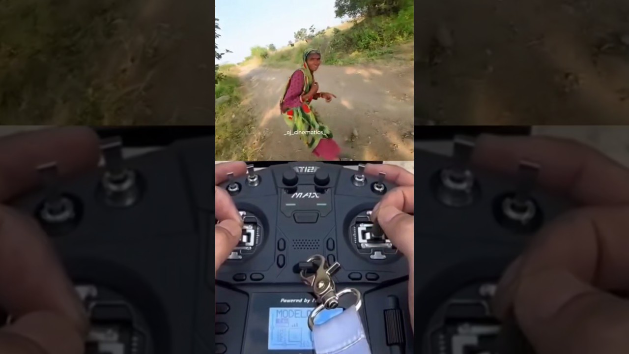 Drone Se Dadiji Dar Gayi 🤣 || Drone Prank Gone Wrong 😱 || #shorts #drone #prank #funny #comedy