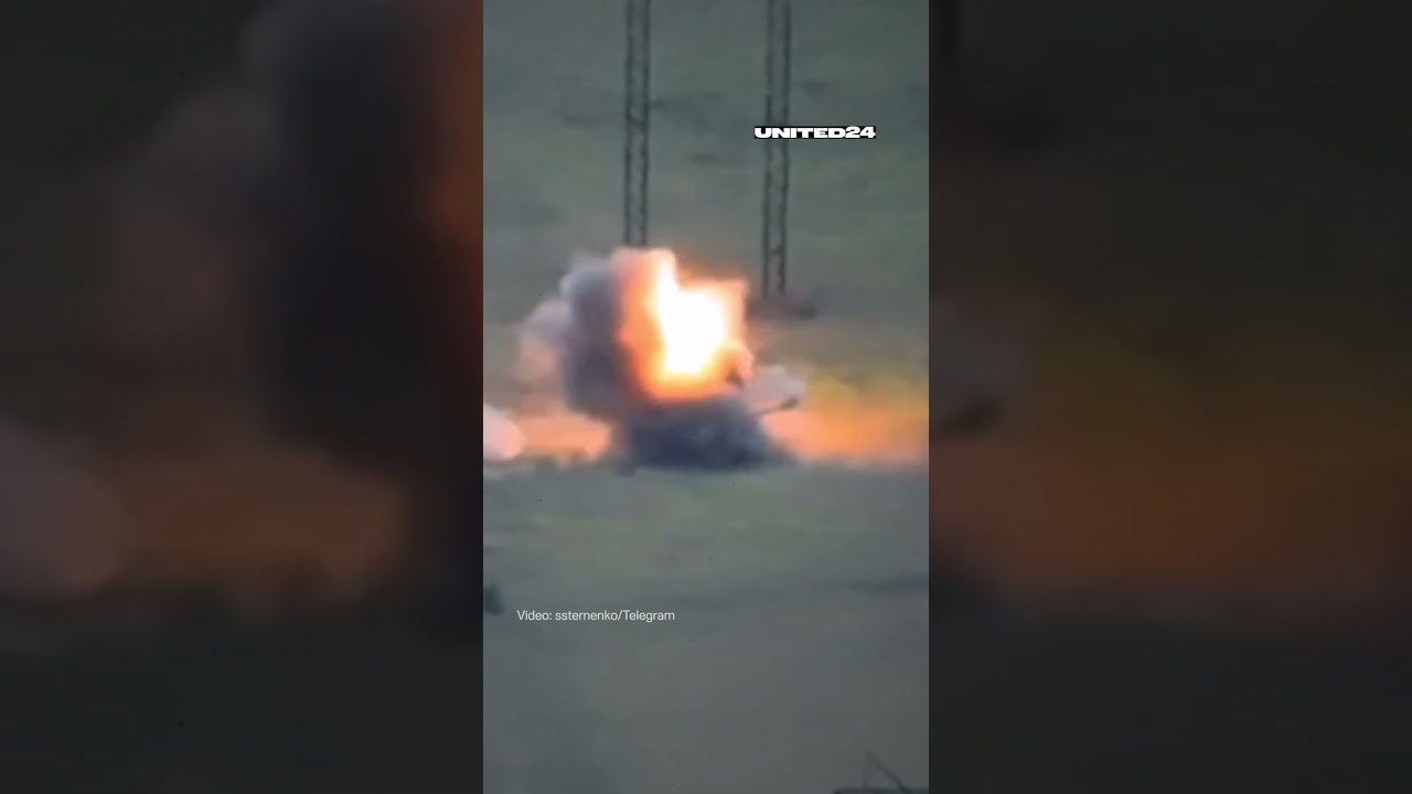 Ukrainian FPV Drones Eliminated Another Russian T-90 Tank #warinukraine #drone