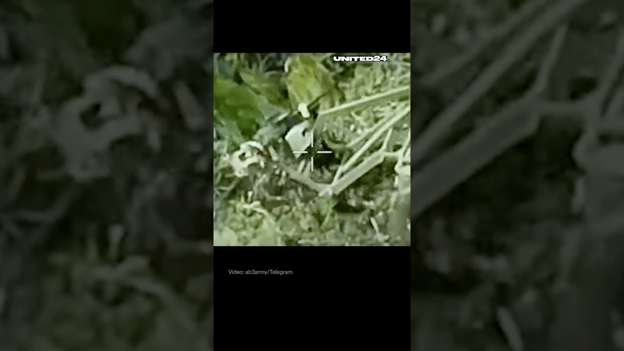 Ukrainian Ground Drone Captured Russian Machine Gun #warinukraine