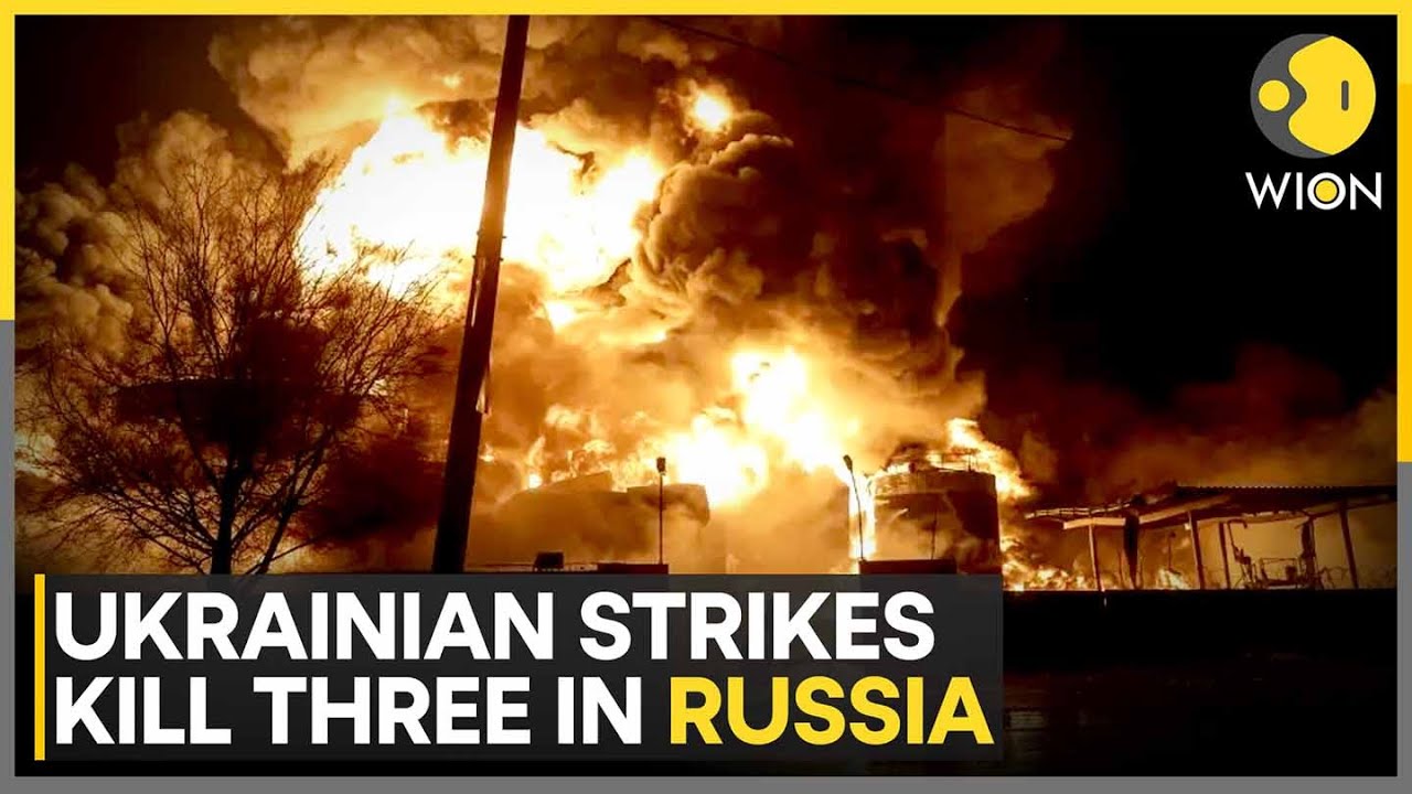 Russia-Ukraine War: 3 People Die In Overnight Ukrainian Drone Strikes On Russia | WION