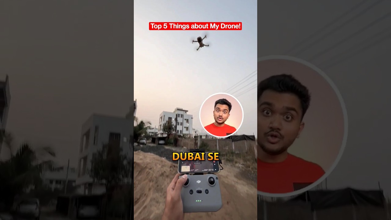 Mere Drone ke 5 Majedar Features! (Part 3) #shorts