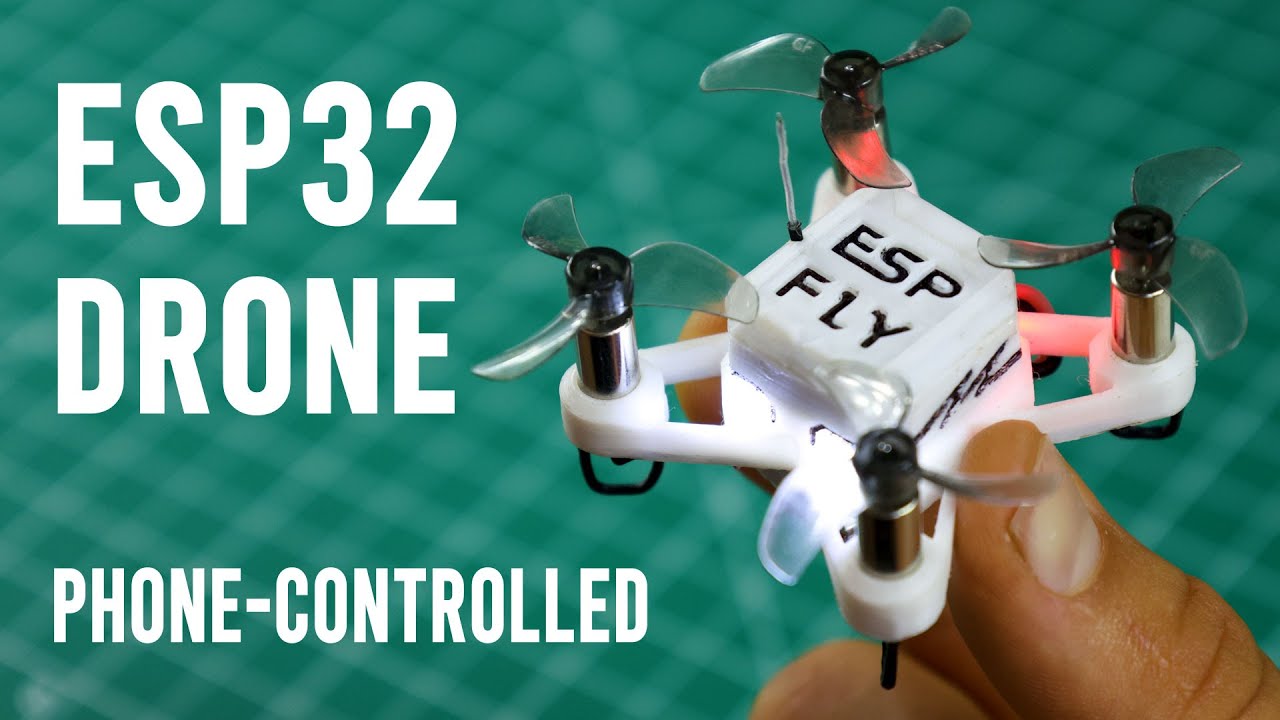 Construisez le plus petit drone ESP32 que vous pouvez piloter avec votre téléphone ! (ESP-FLY)