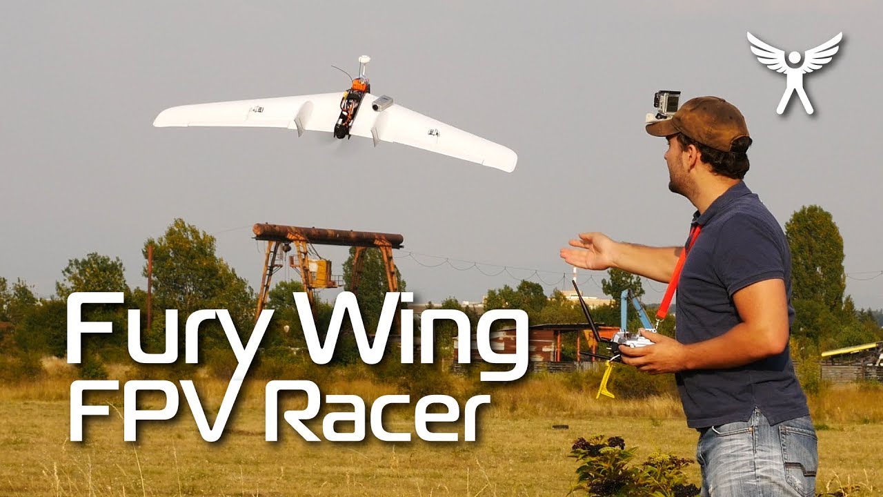 Eachine Fury Wing FPV racer and VR006 goggles - a fast and solid speed machine!