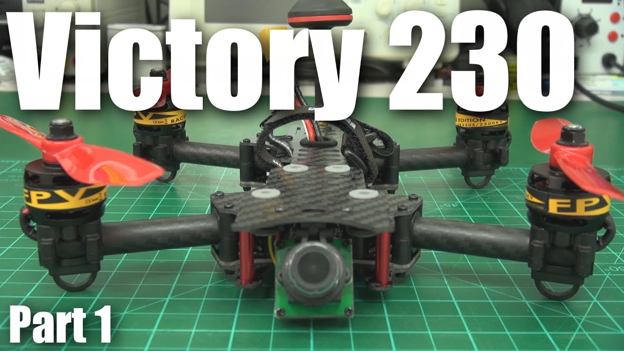 BeeRotor Victory 230 mini quad FPV racer from RCTimer