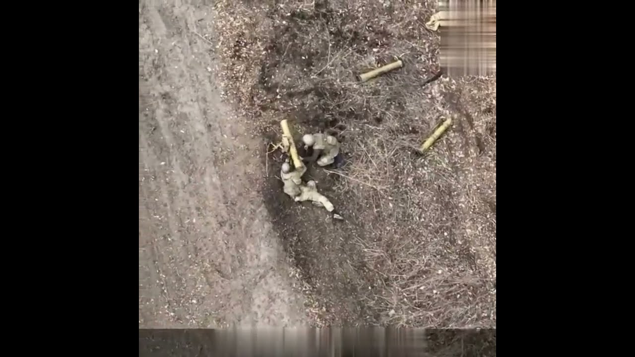 Drone ucraniano ataca soldado russo que operava míssil anticarro