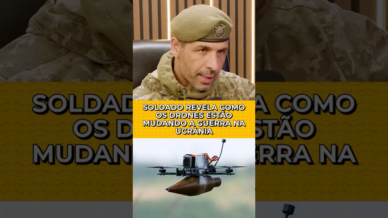 DRONES na GUERRA da UCRÂNIA: o que um SOLDADO VIU de PERTO
