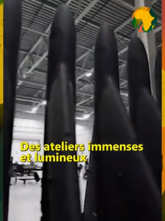 LA PLUS GRANDE USINE DE DE FABRICATION DE DRONES DE GUERRE DU MONDE VUE DE L'IN