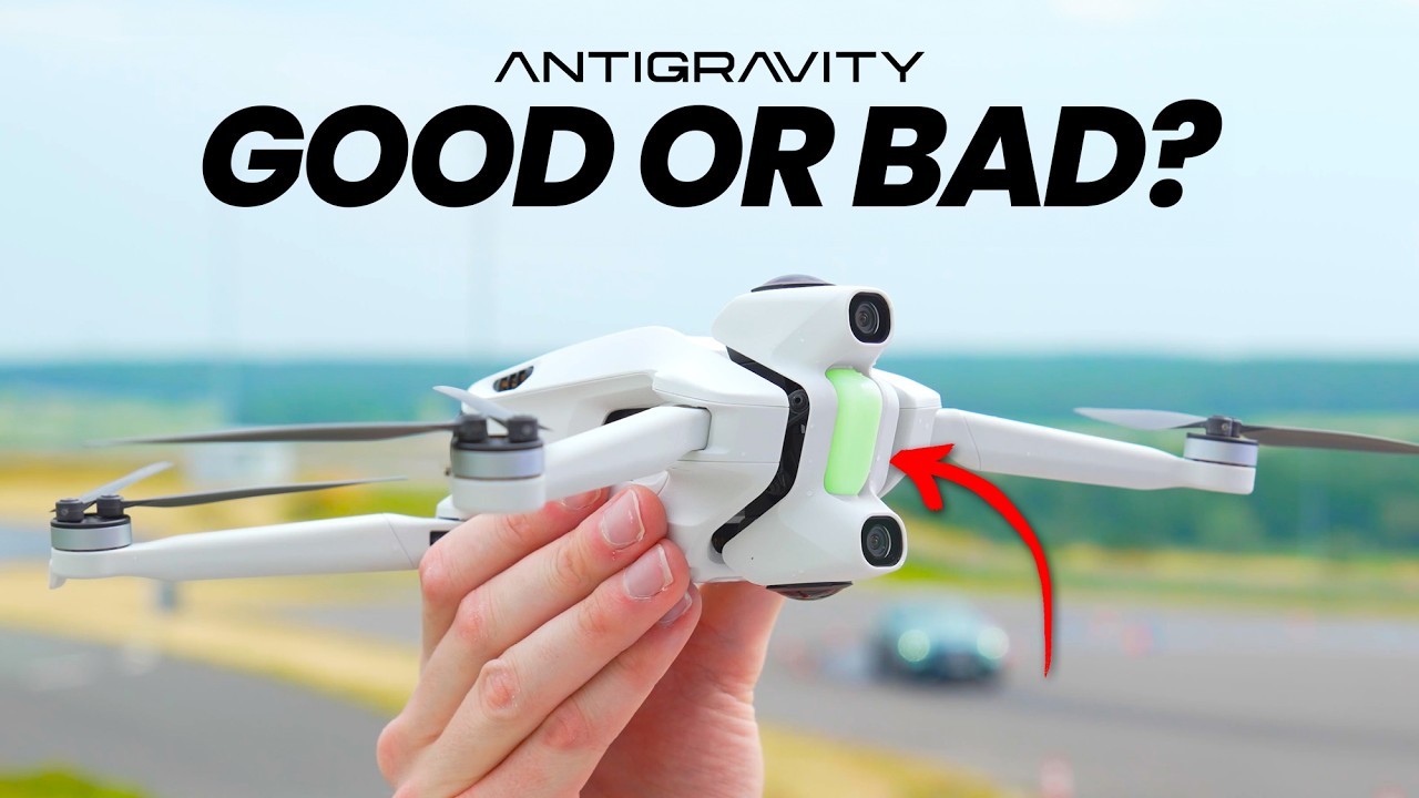 Antigravity A1 - PREMIER APERÇU | NOUVEAU Drone 360 8K !