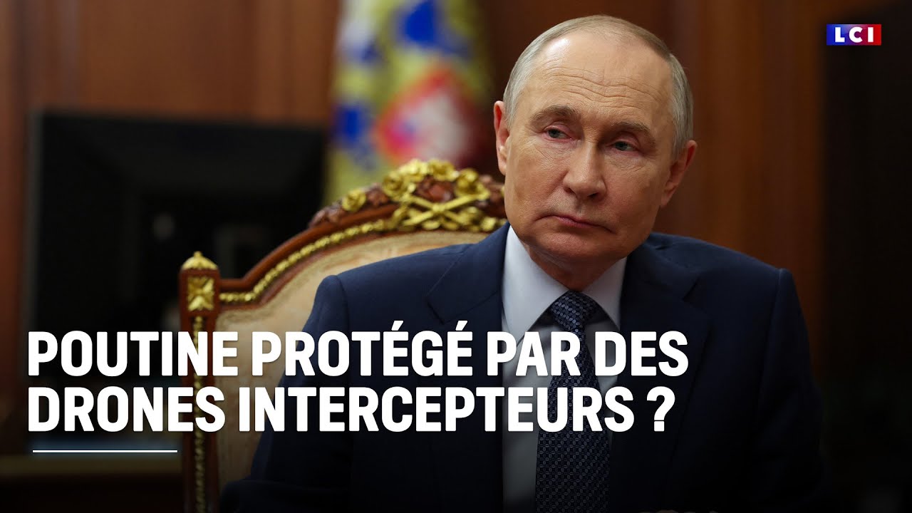 Poutine protégé par des drones intercepteurs ?｜LCI