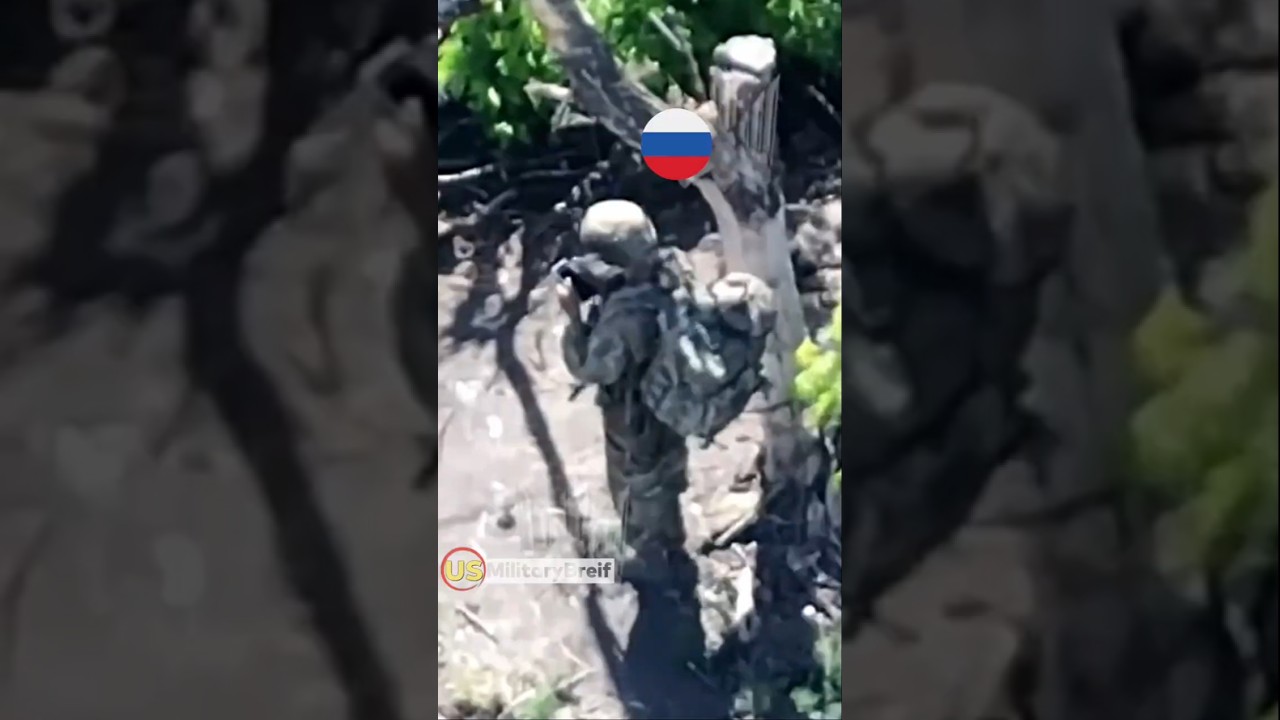 Un drone FPV ukrainien élimine un soldat russe isolé