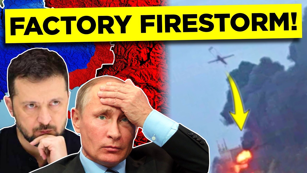 L'Ukraine brûle l'empire des drones russes