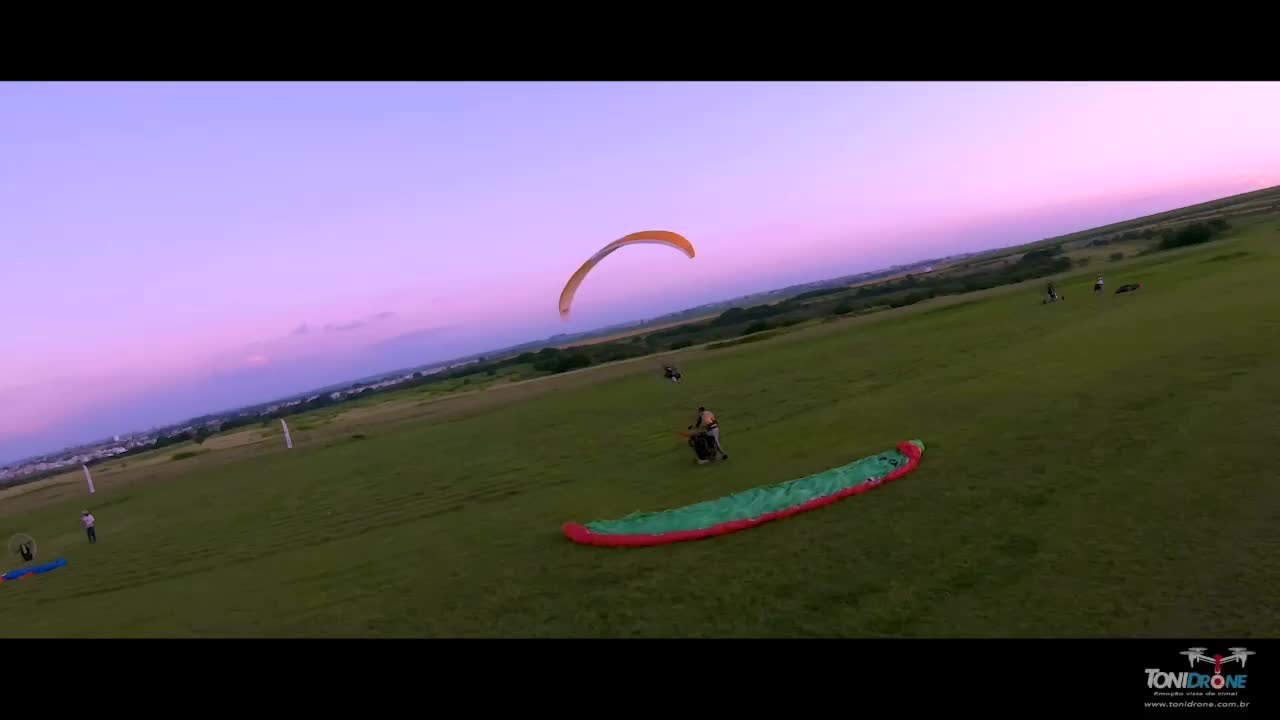 Coucher de soleil à Paulínia