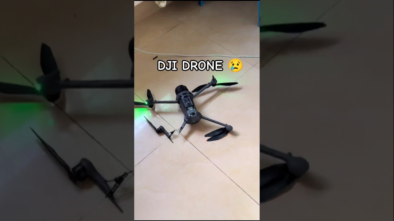 DJI Drone Failed Takeoff 😔🛫 #dji #drone #shorts #shortsfeed #viralshorts #youtubeshorts #foryou #fpv