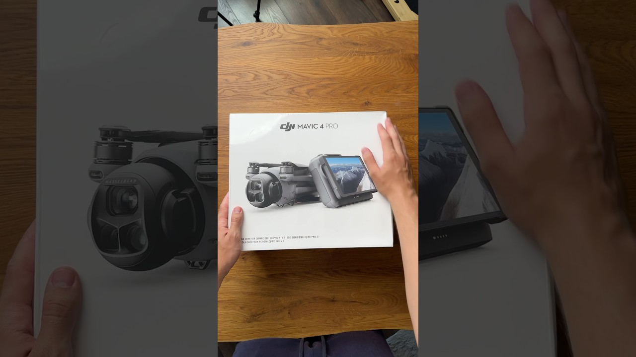 DJI Mavic 4 Pro Creator Combo Unboxing! 🚁 Thank you @DJI for sending me this #dji #mavic4pro