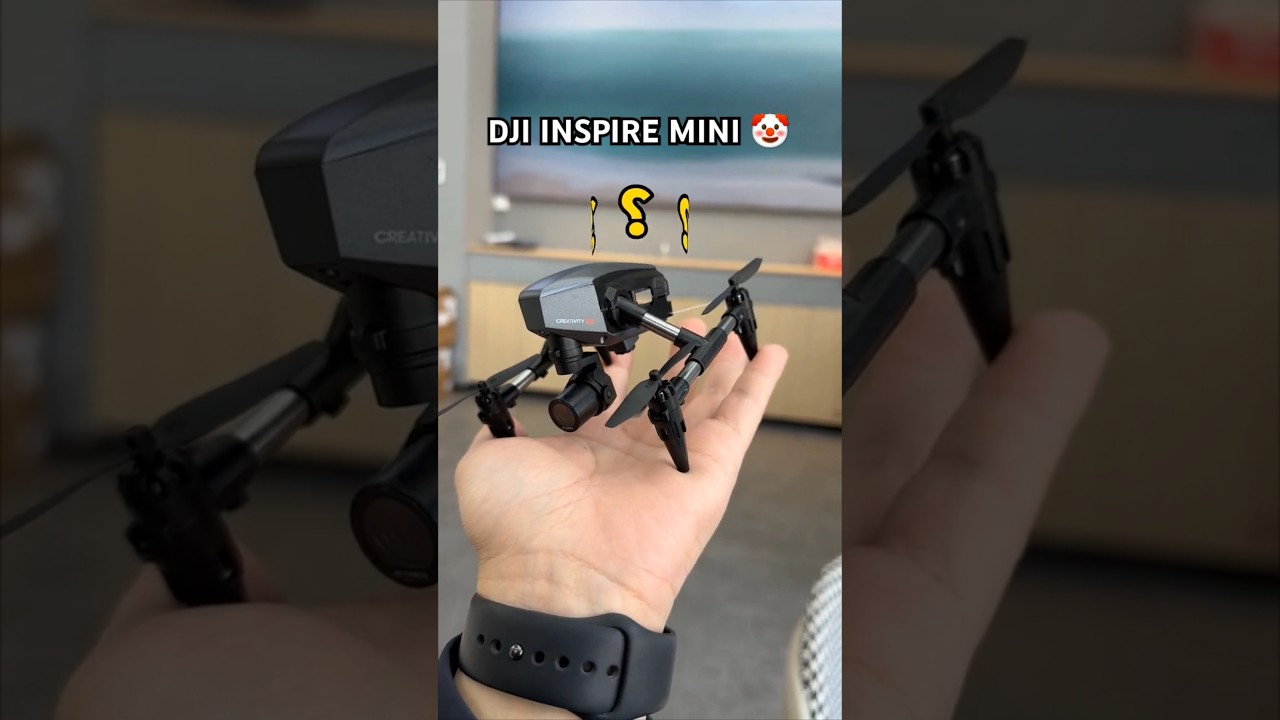 Dji Inspire 3 Mini Drone 🤡😂 #dji #shorts #shortsfeed #viralshorts #youtubeshorts #foryou #youtube