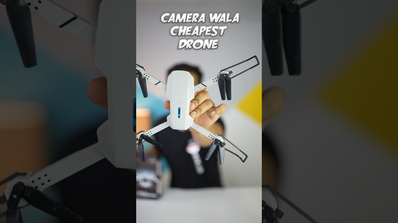This is the Cheapest Camera Drone!
