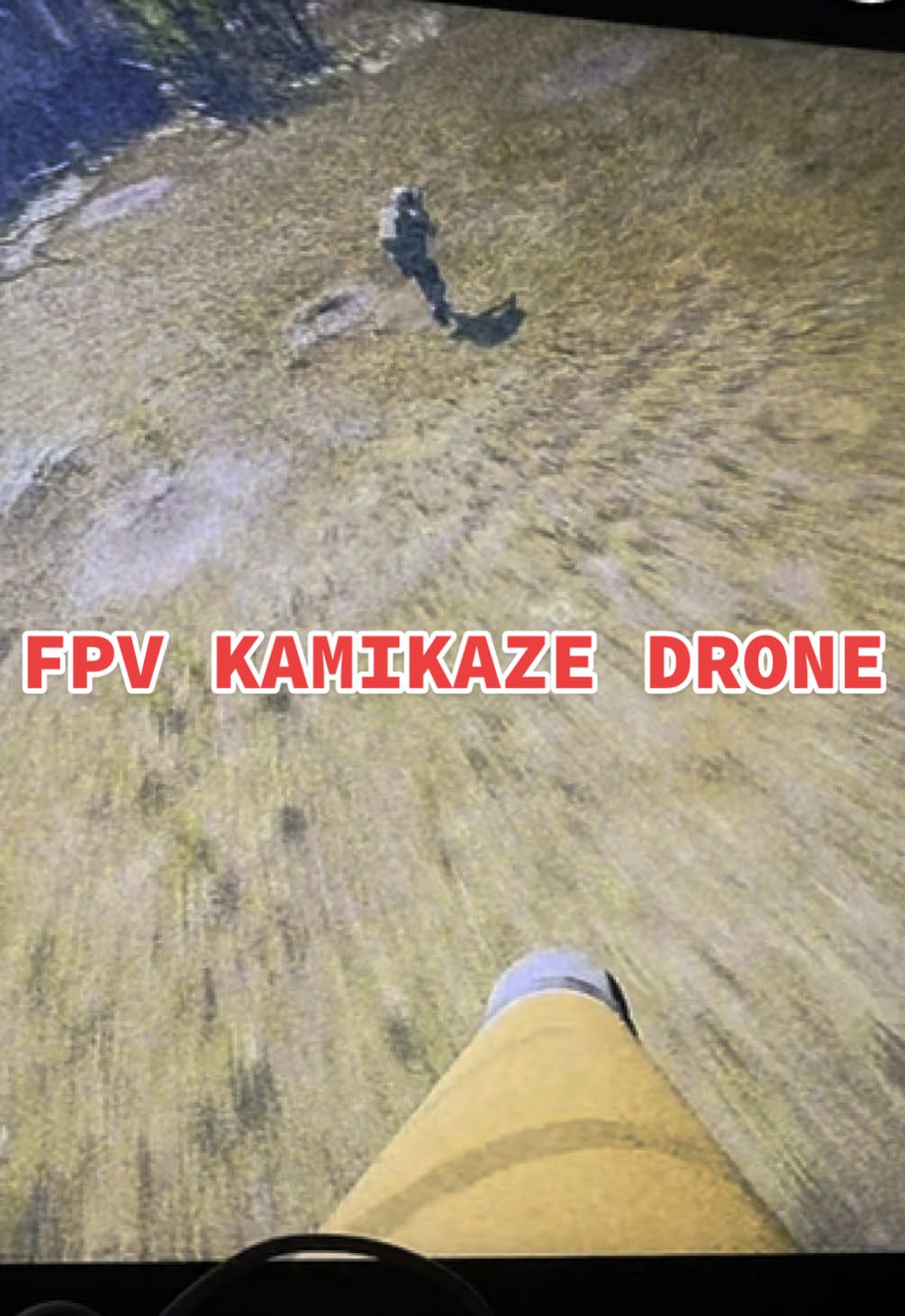 Fpv kamikaze drone faux tout