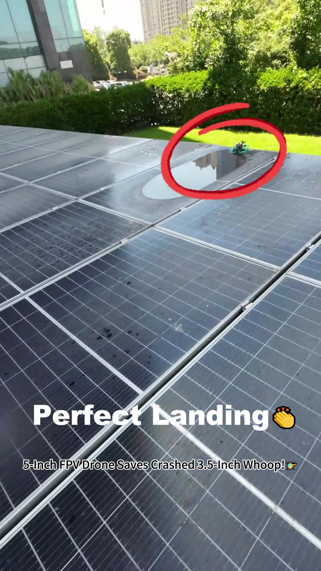 Le drone FPV de 5 pouces économise des Whoop de 3,5 pouces! Perfaiteur d'atterrissage! Comment ça