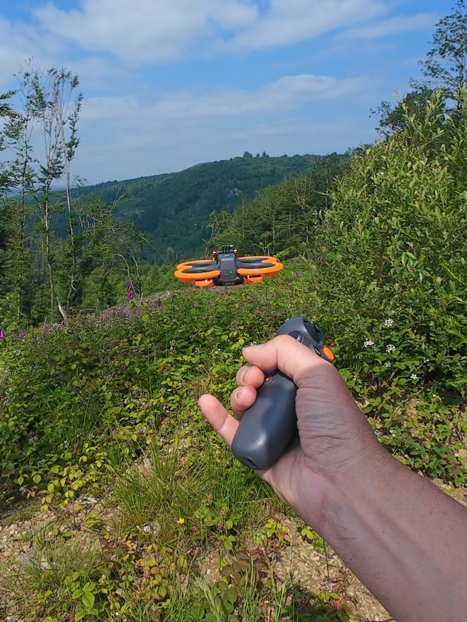 Drone DJI Avata 2 inconvénients avec la RC Motion 3