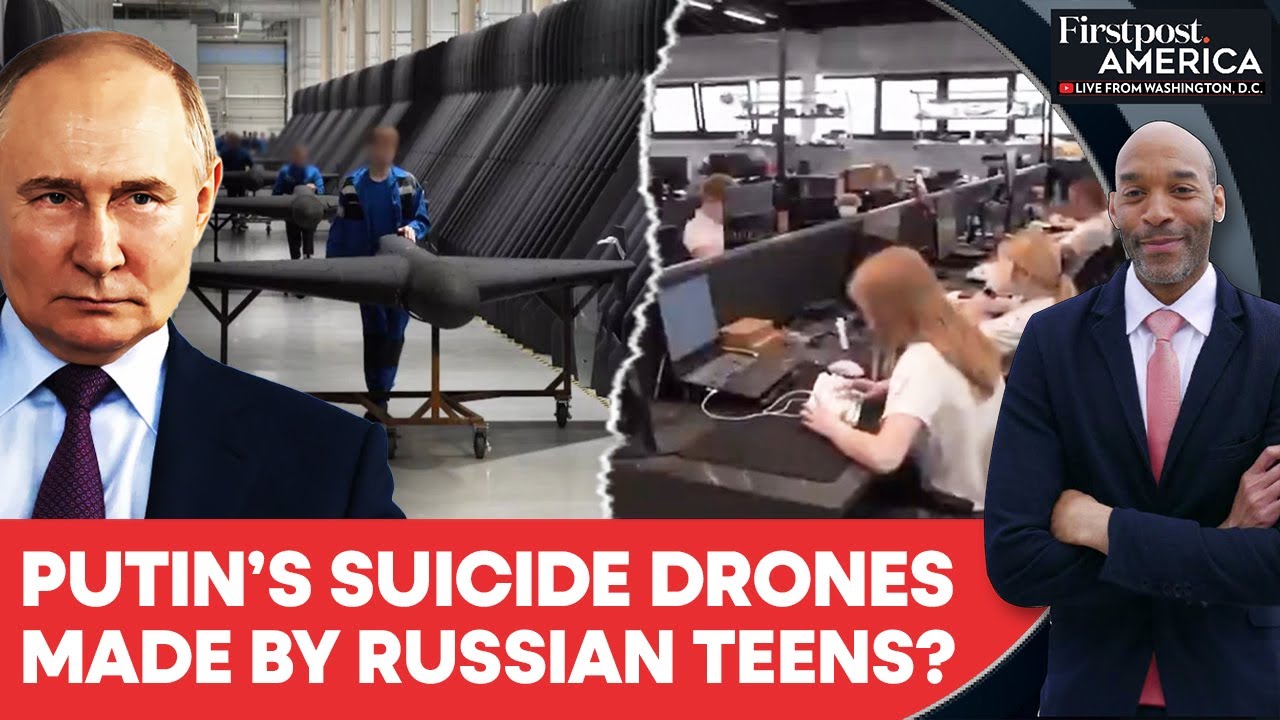 Caméra : Des adolescents russes fabriquent les drones suicides de Poutine pour la guerre en Ukrai...