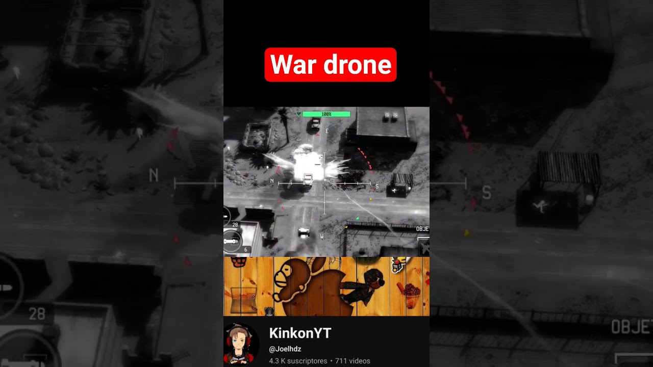 war drone dron de guerra || #war #dron #wardrone #drondeguerra #kinkonyt #guerra