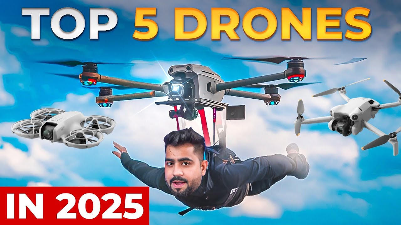 Top 5 Drones to Buy in India | Best For Wedding Filmmaking In 2025