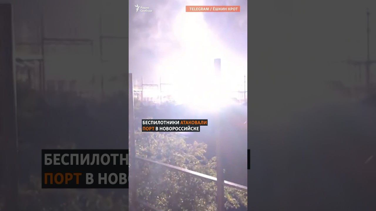 "Рой летит! Порт взорвали наш!" #дроны #новороссийск #туапсе
