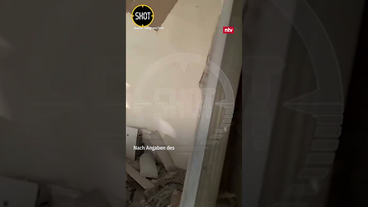 Russland: Drohnenangriff trifft Wohnhäuser in Region Saratow | #ntv #shorts #russland #drohne #krieg