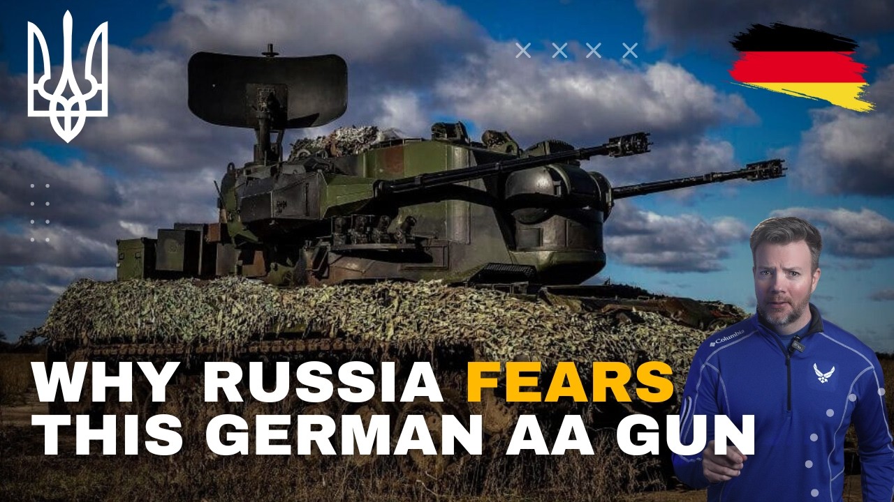 How a 1970s German Tank Became a Drone Destroyer!