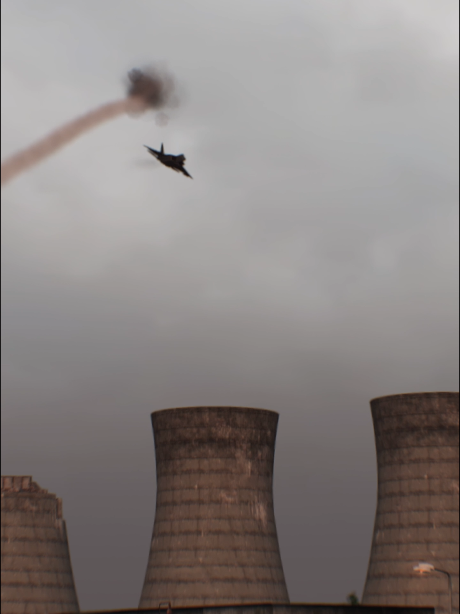 US F-22 Fighter Jet Attacks Nuclear Installation